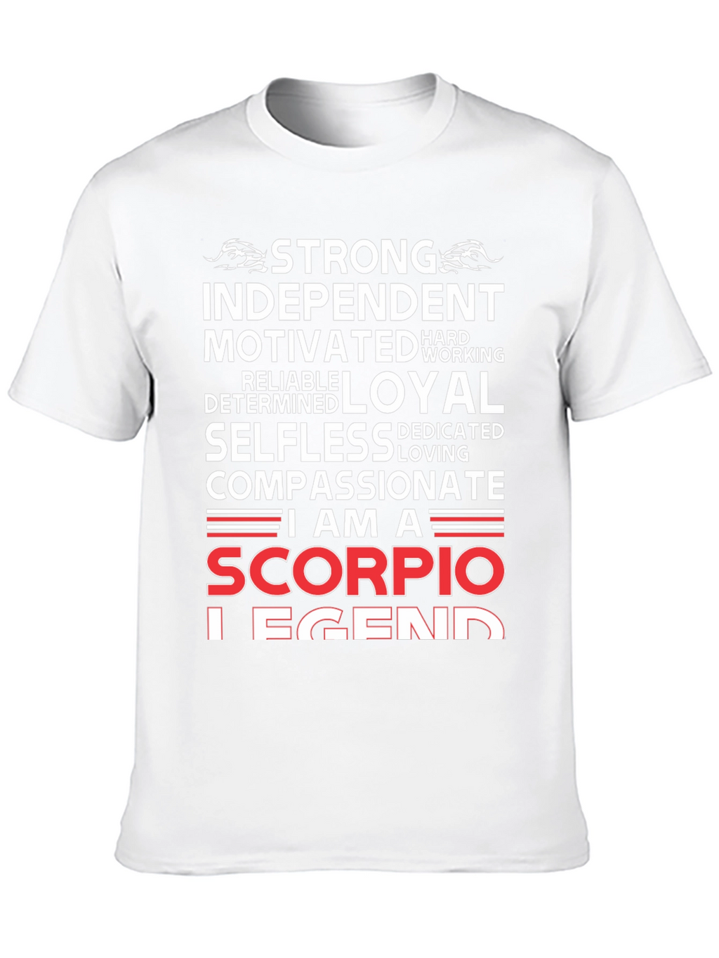 Scorpio Legend Black T-Shirt