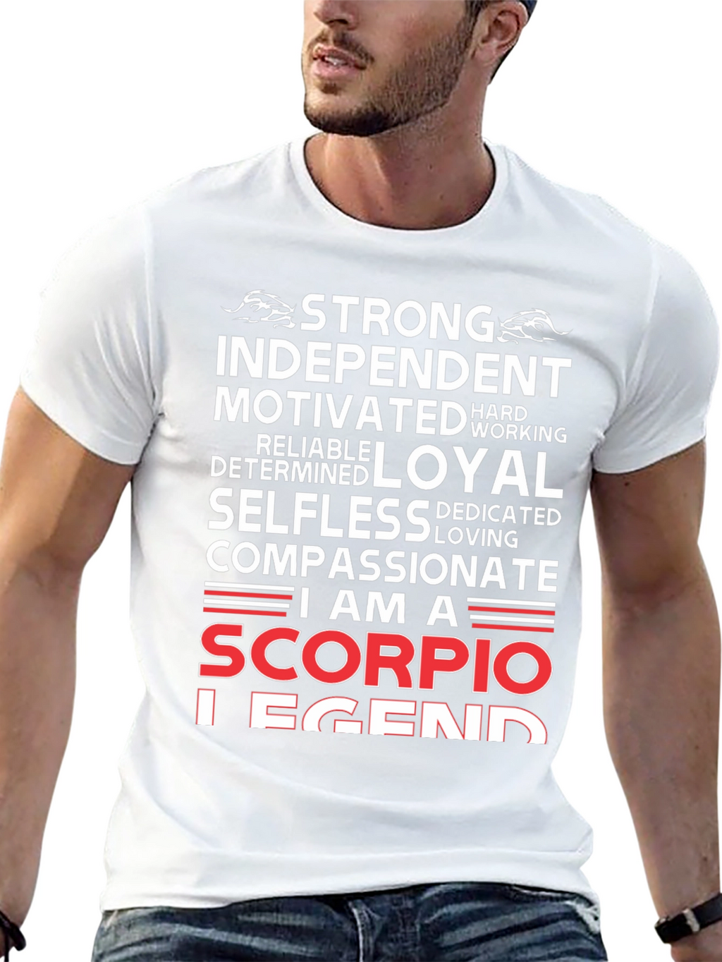 Scorpio Legend Black T-Shirt