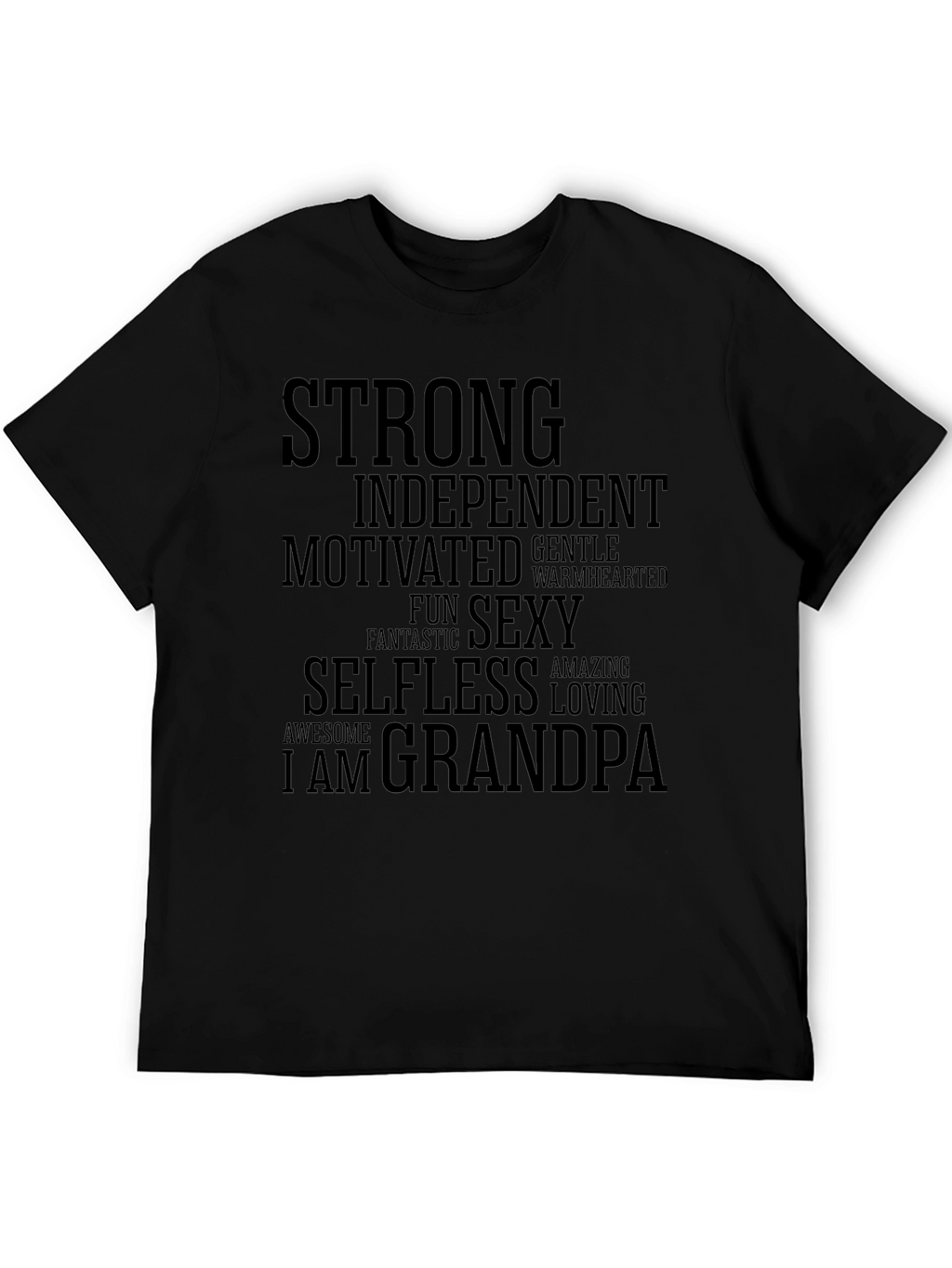 Strong Grandpa T-Shirt - Soft Cotton Blend Tee