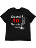 Created to Worship Bass Player T-Shirt