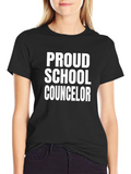Proud School Counselor T-Shirt