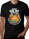 No Mistakes Happy Accidents Artist T-Shirt