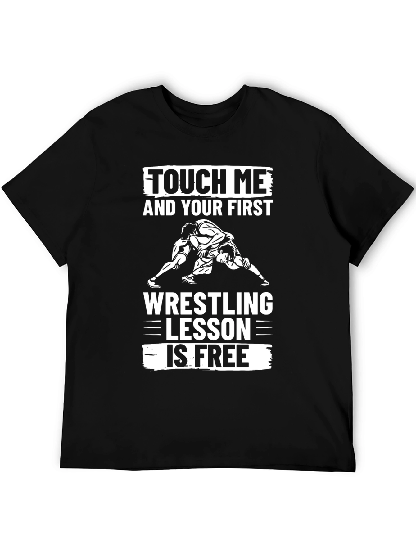 Touch Me Wrestling Lesson T-Shirt