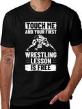 Touch Me Wrestling Lesson T-Shirt