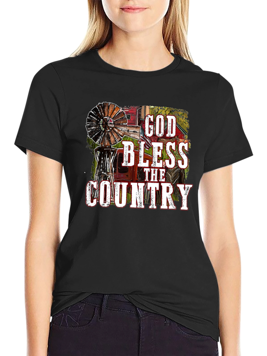 God Bless the Country Graphic Tee