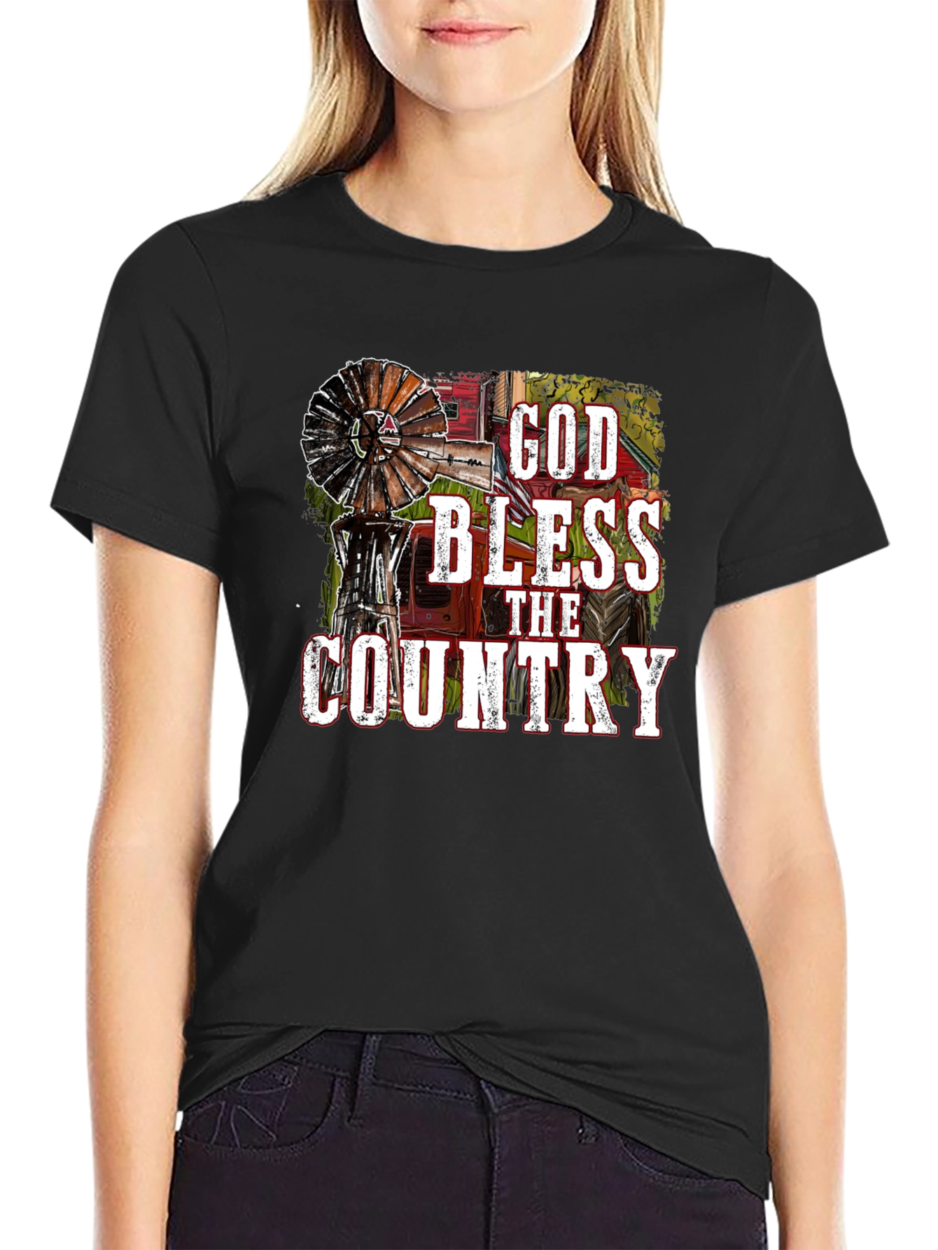 God Bless the Country Graphic Tee