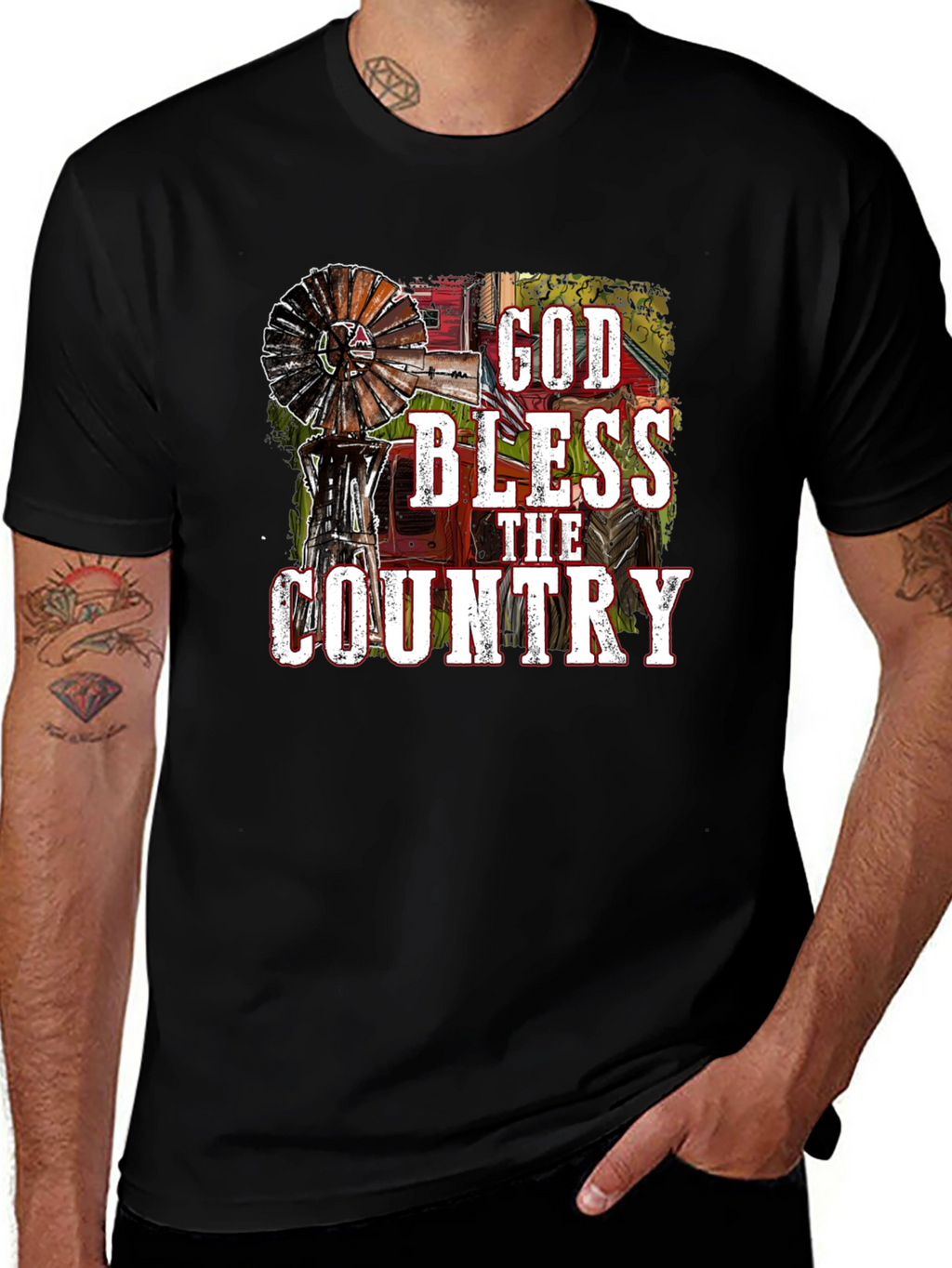 God Bless the Country Graphic Tee