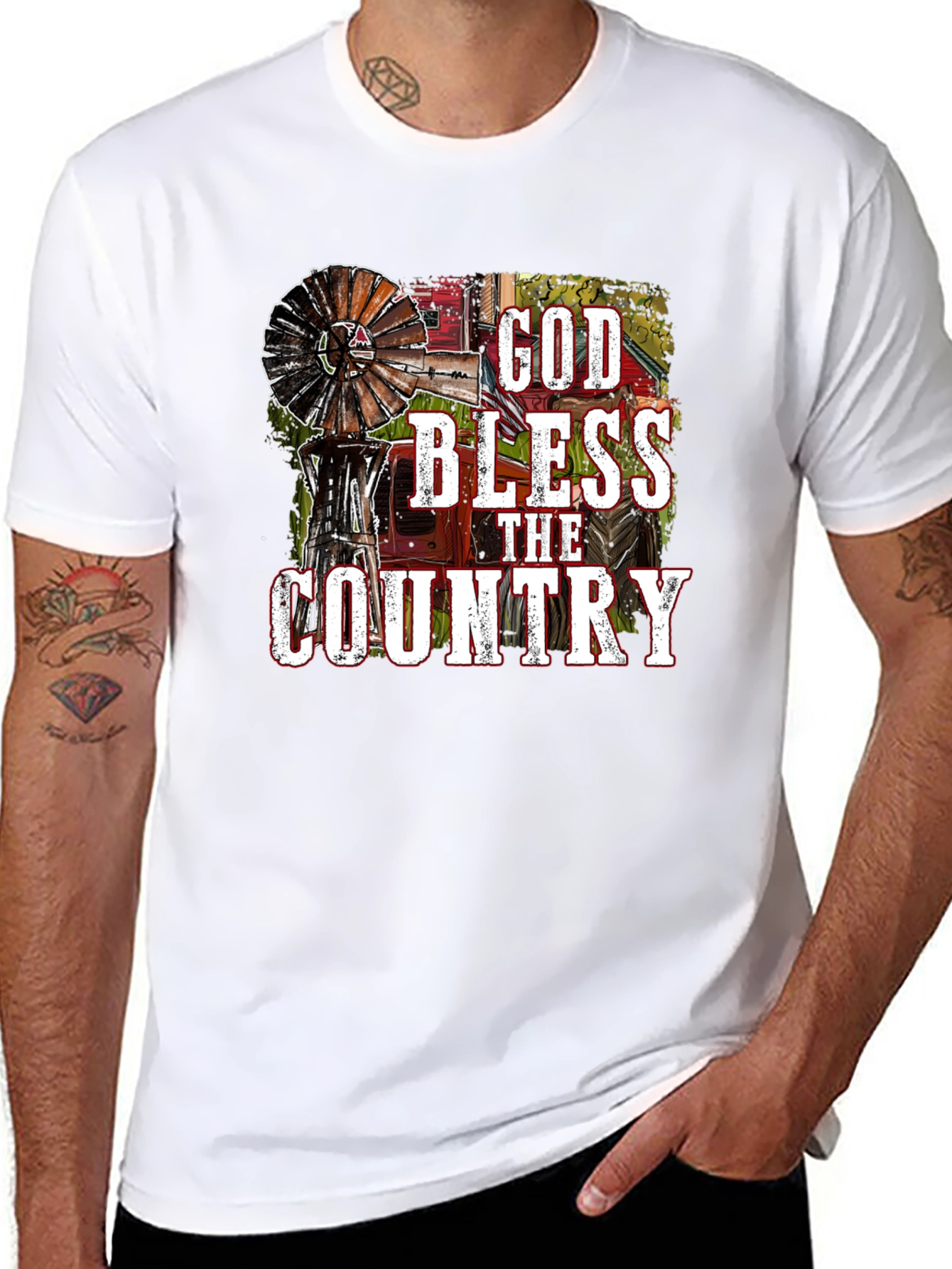 God Bless the Country Graphic Tee