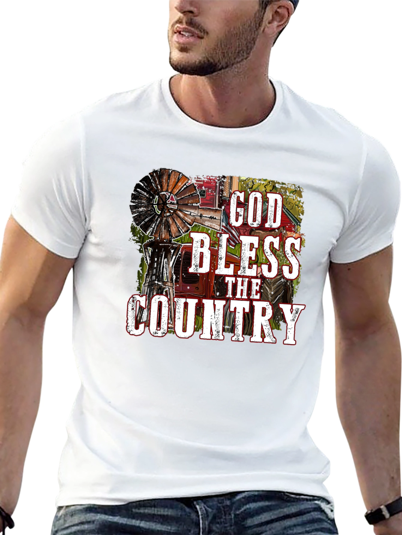 God Bless the Country Graphic Tee