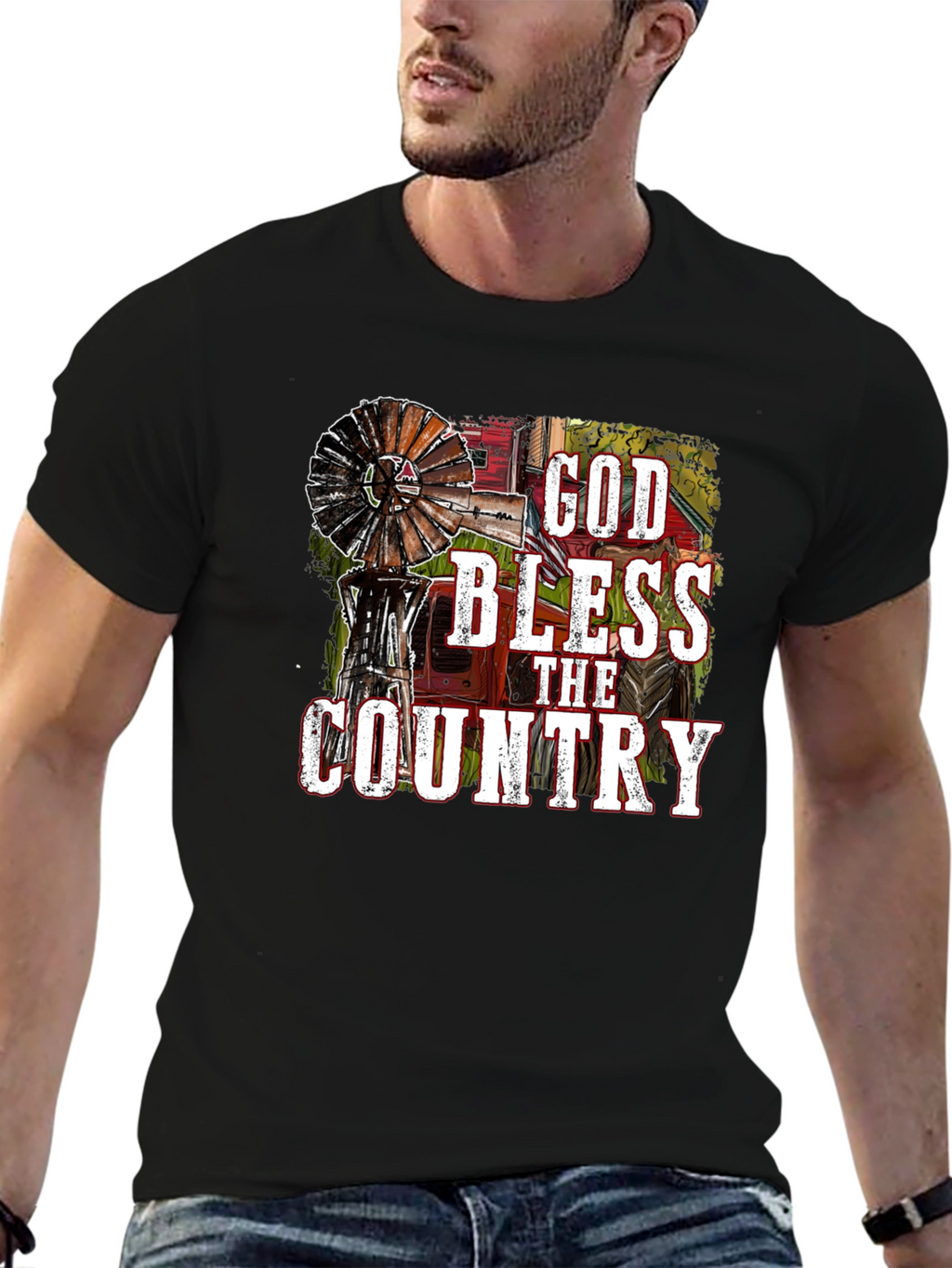 God Bless the Country Graphic Tee
