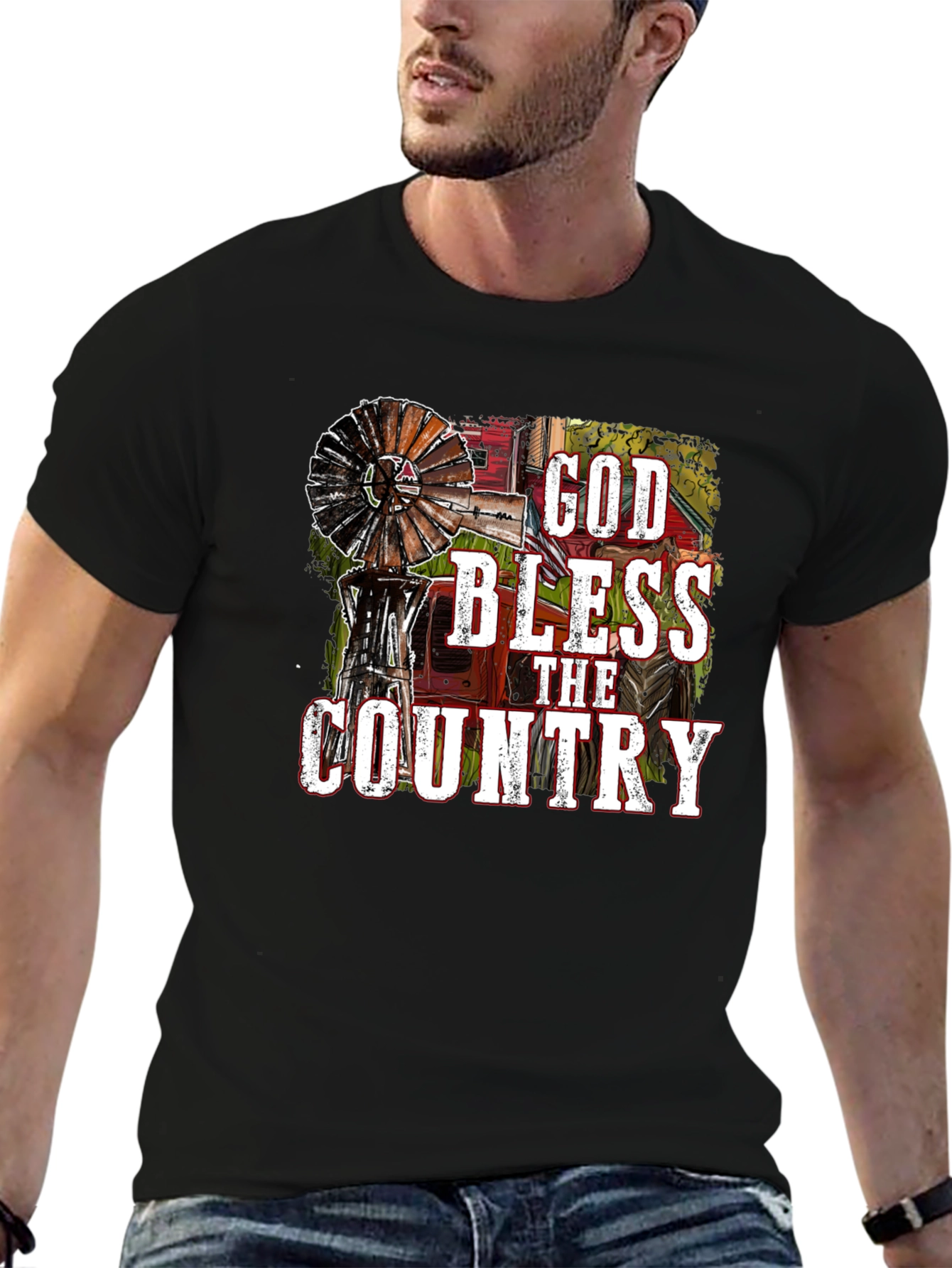 God Bless the Country Graphic Tee