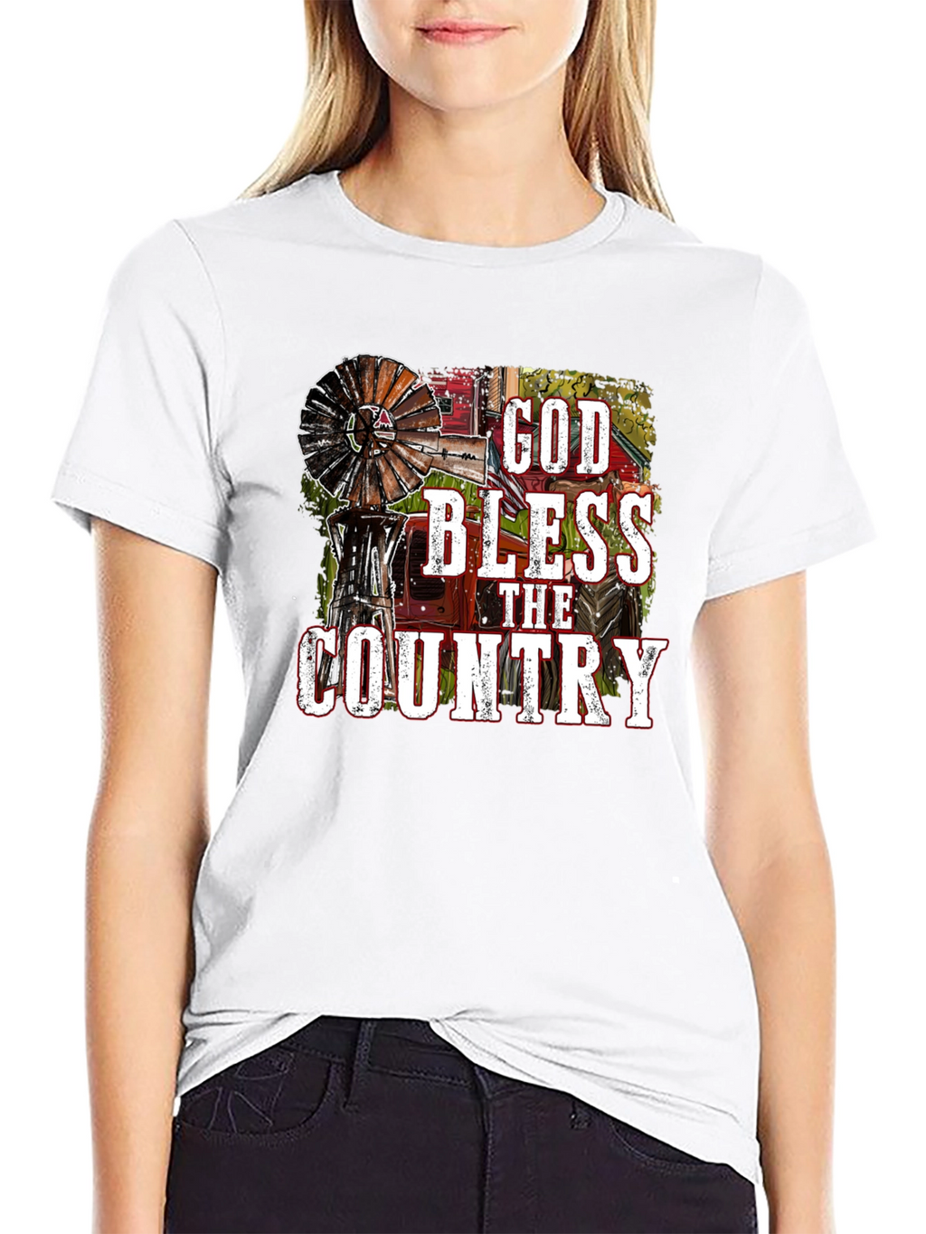 God Bless the Country Graphic Tee