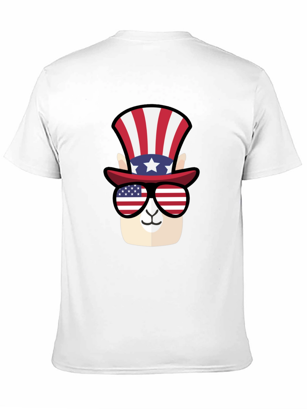 Patriotic Llama T-Shirt