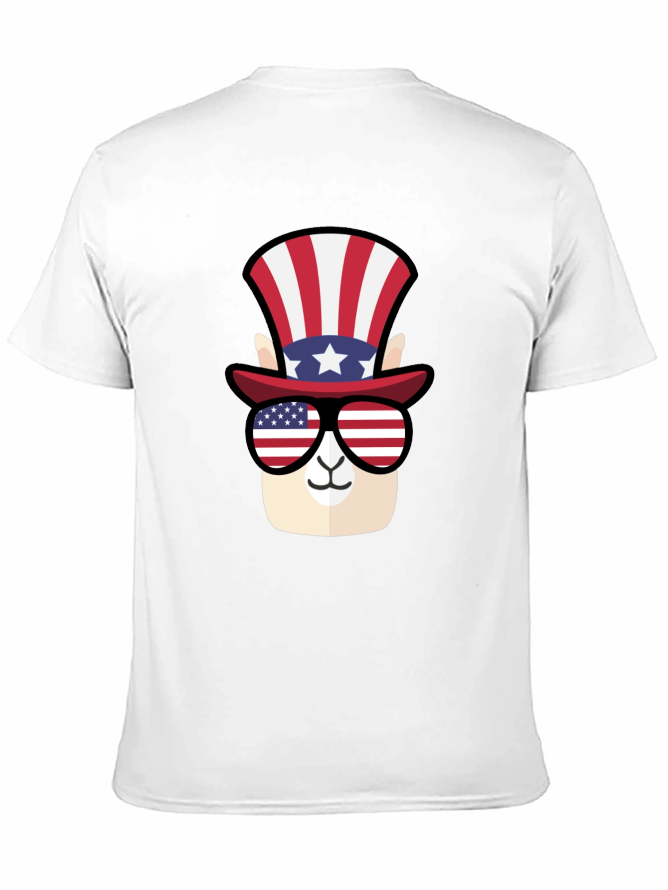 Patriotic Llama T-Shirt