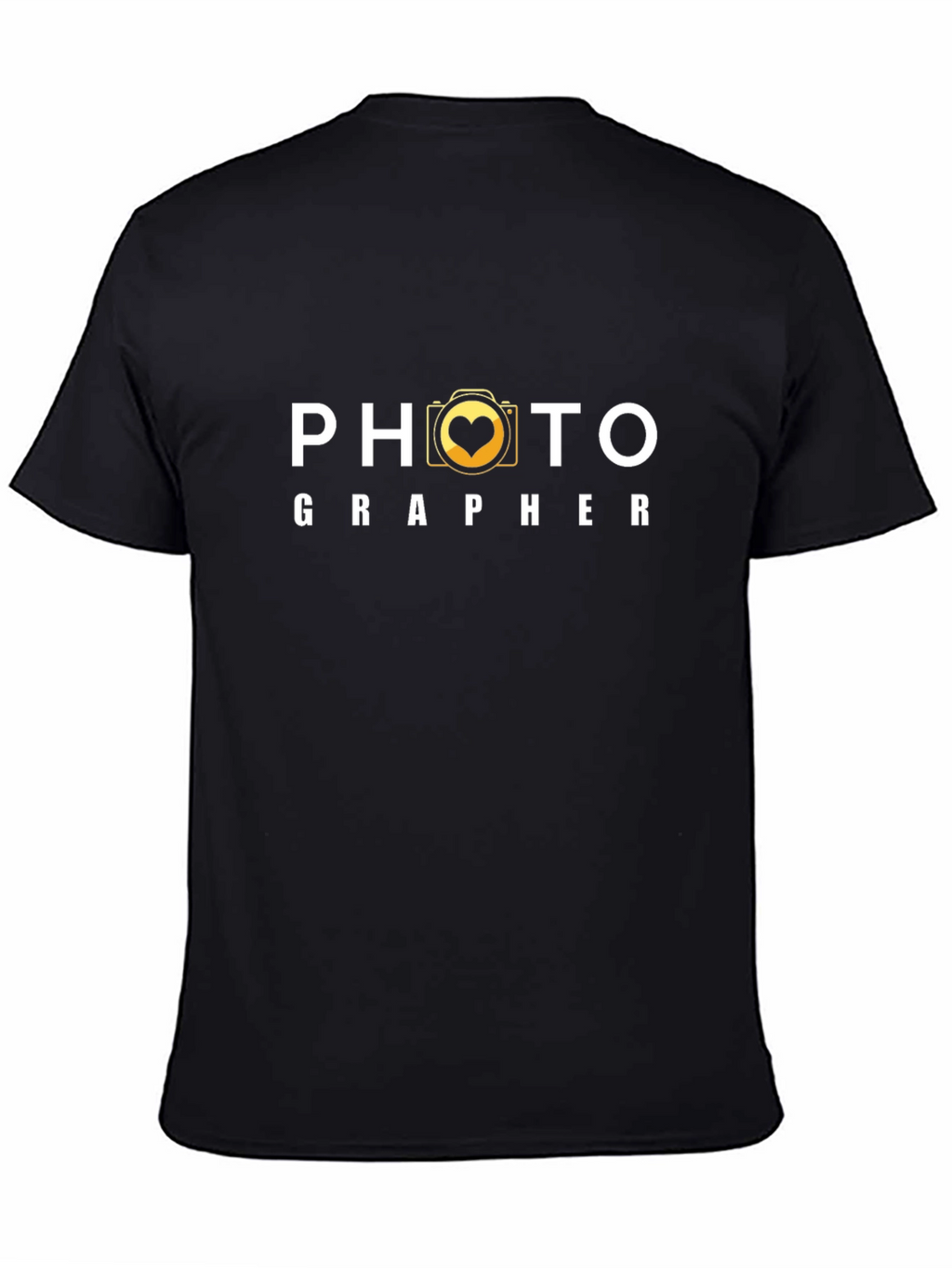 Photographer Heart Camera Graphic T-Shirt