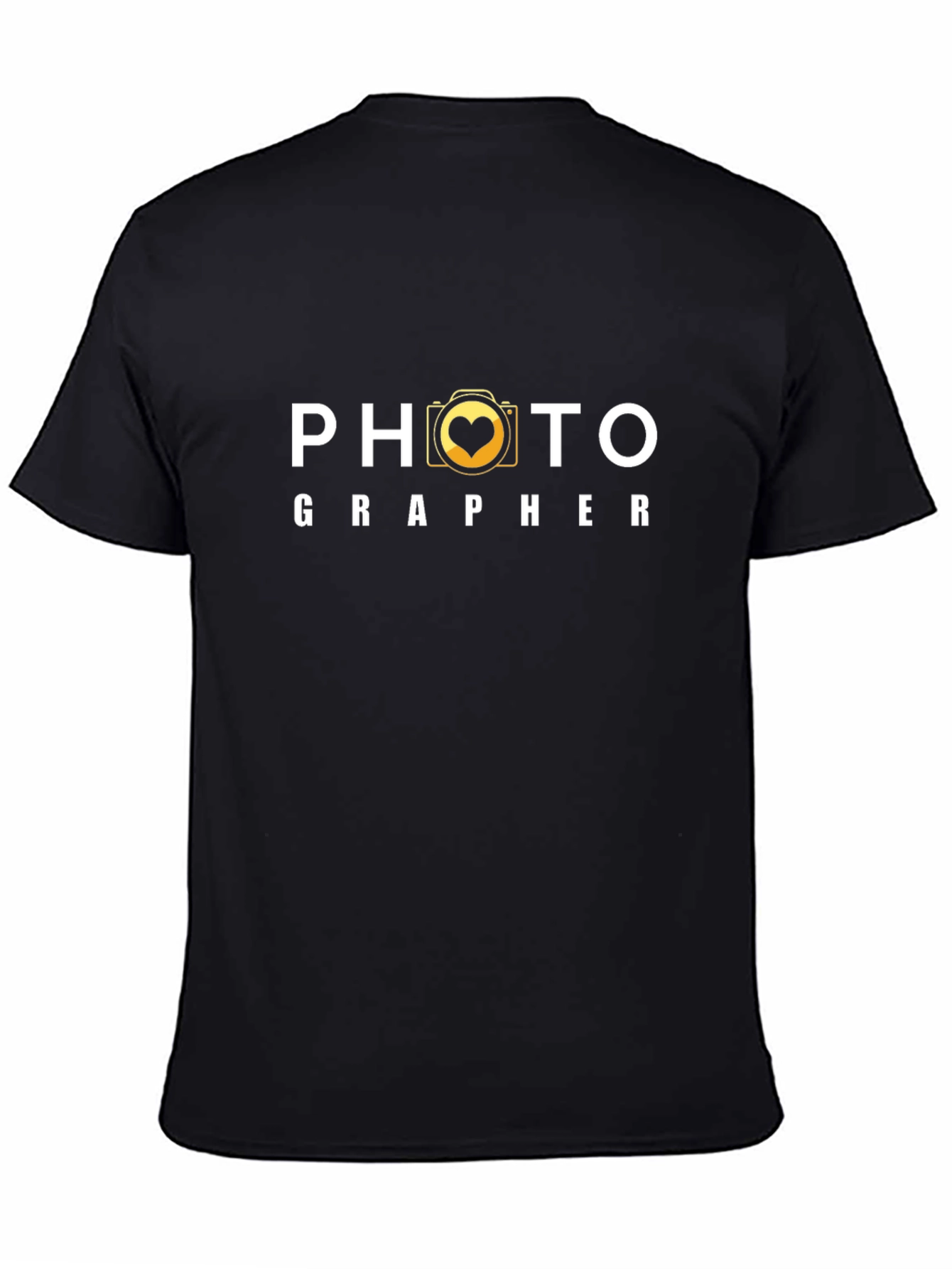 Photographer Heart Camera Graphic T-Shirt