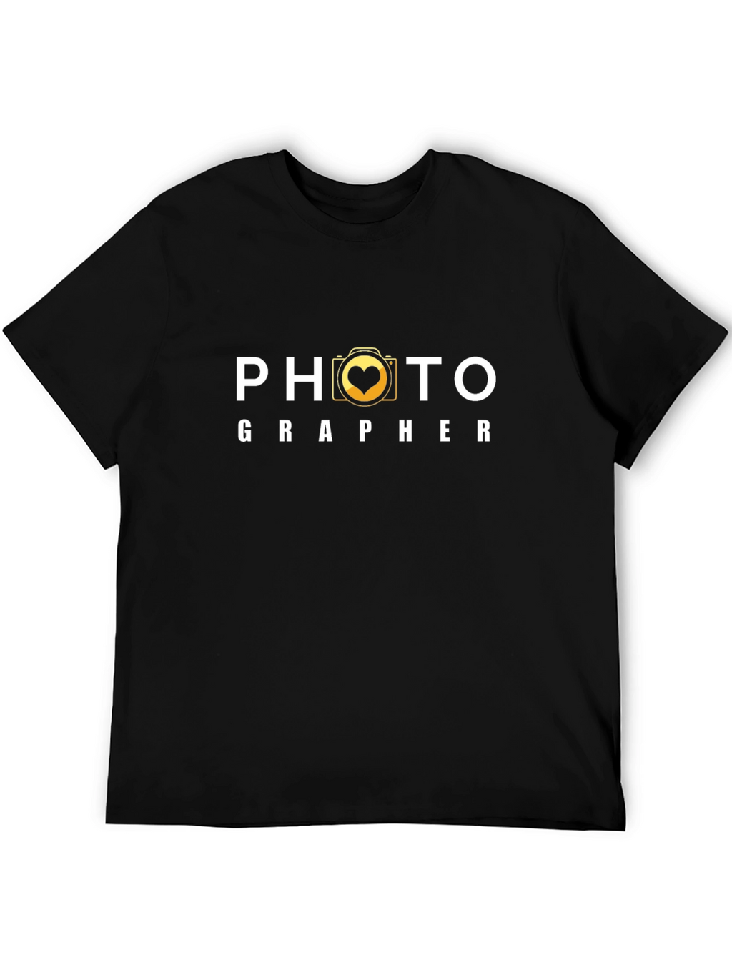 Photographer Heart Camera Graphic T-Shirt
