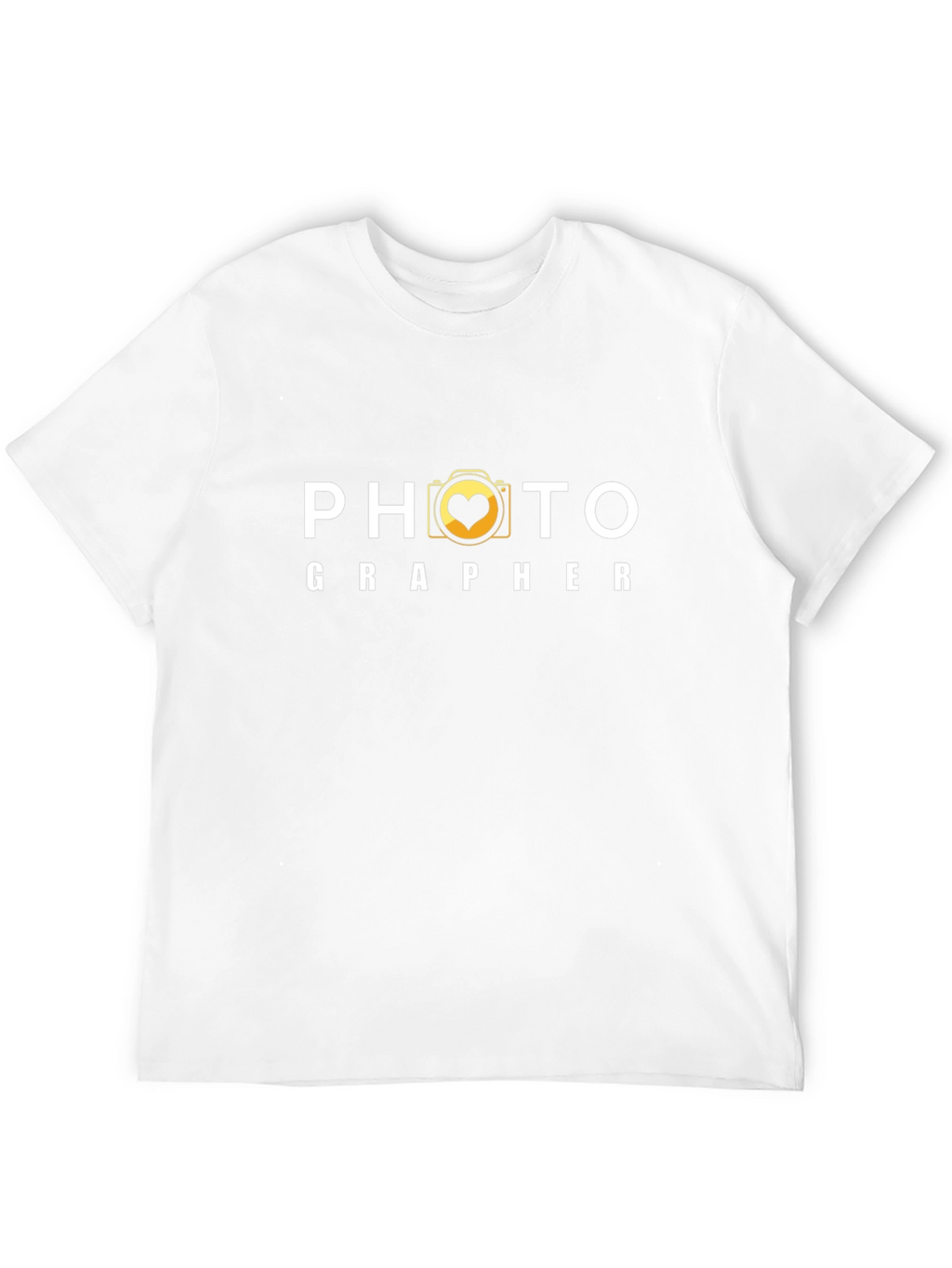 Photographer Heart Camera Graphic T-Shirt