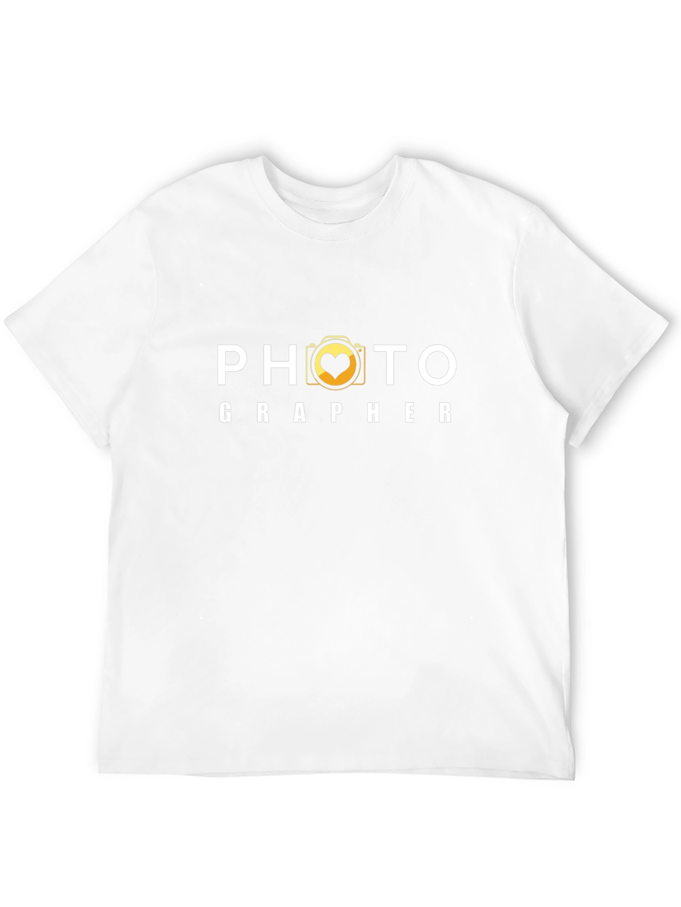 Photographer Heart Camera Graphic T-Shirt