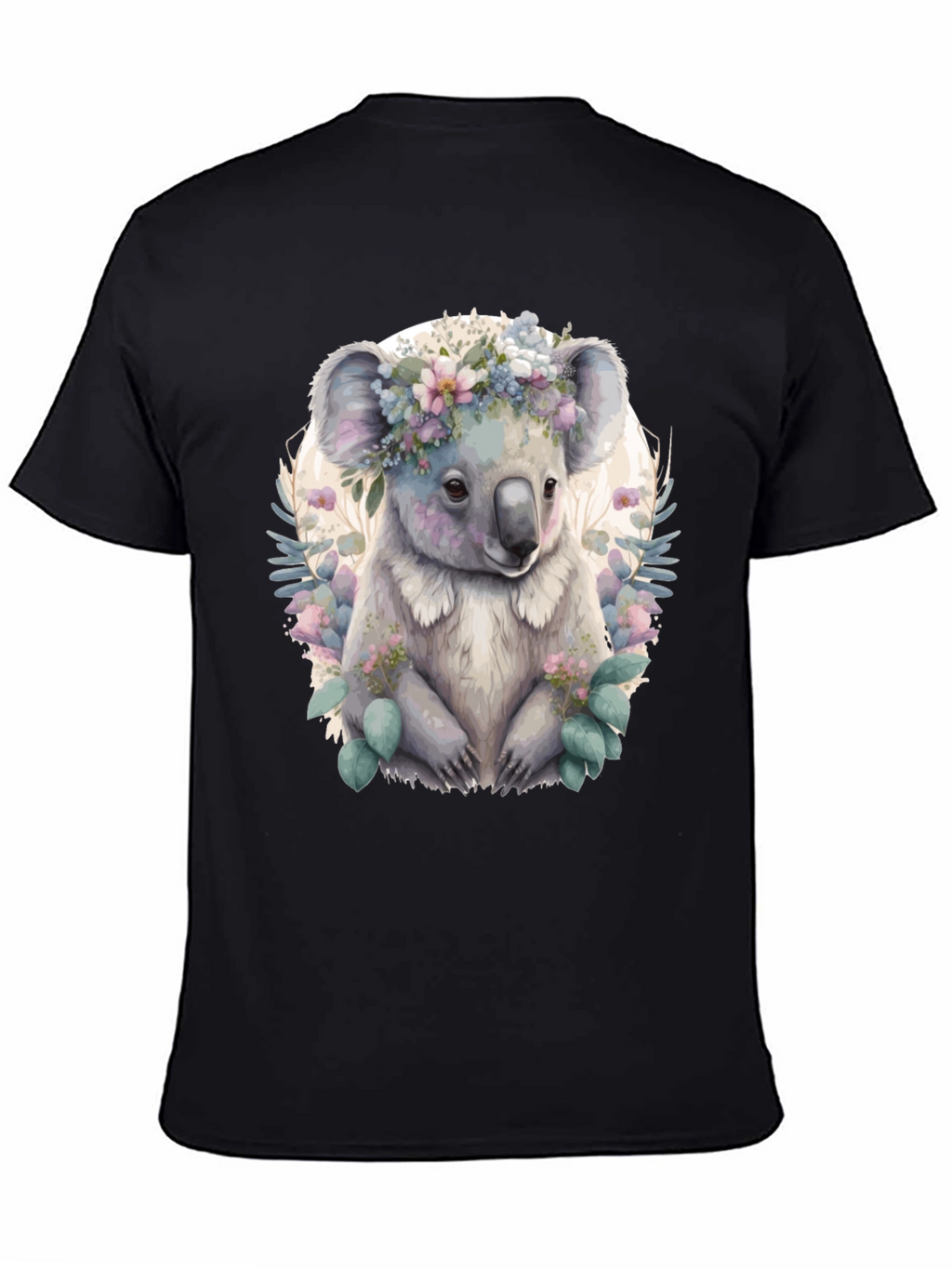 Koala Flower Crown Graphic Tee