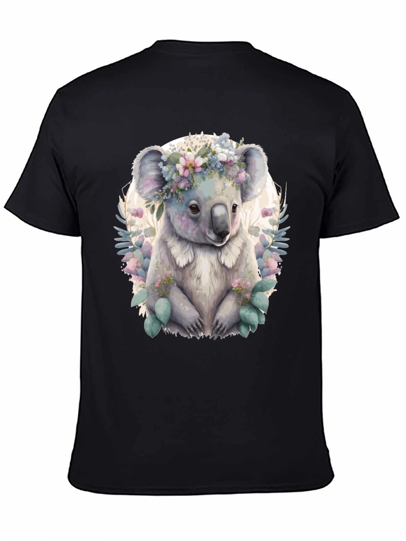Koala Flower Crown Graphic Tee