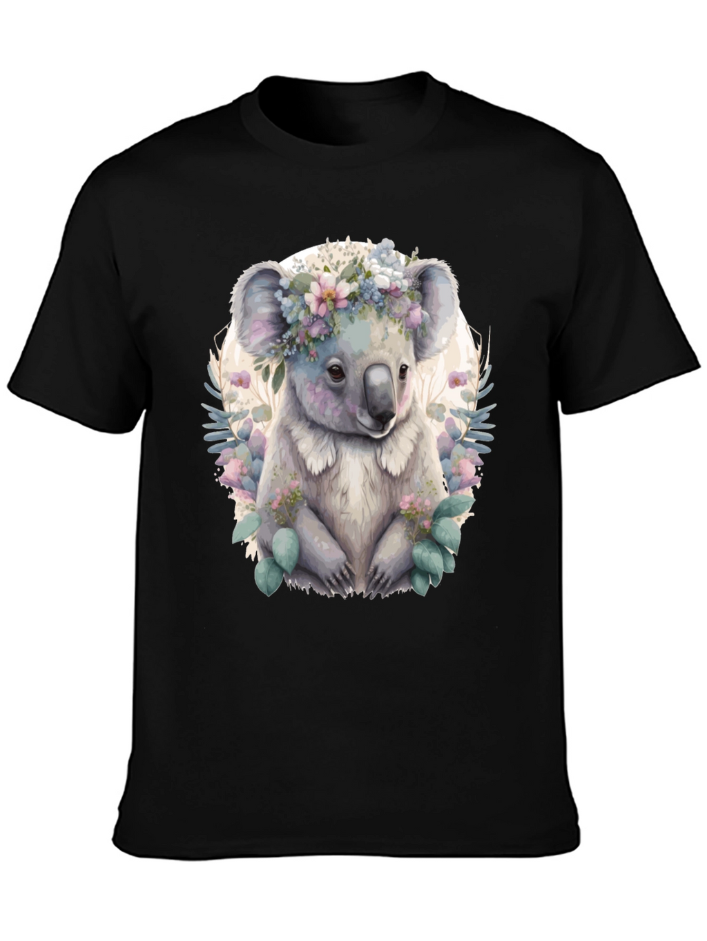 Koala Flower Crown Graphic Tee