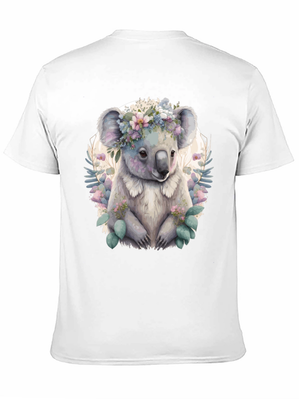 Koala Flower Crown Graphic Tee