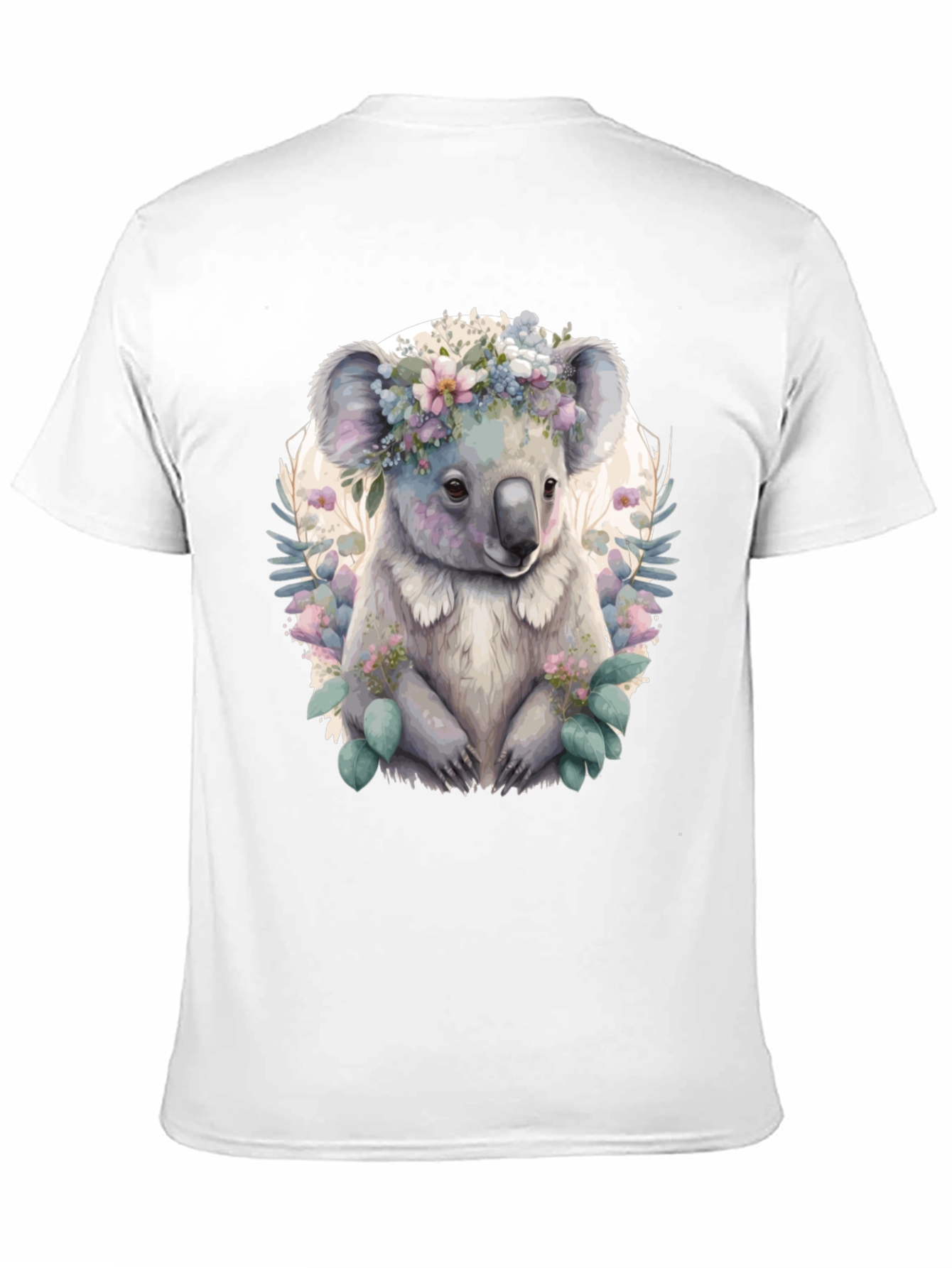Koala Flower Crown Graphic Tee