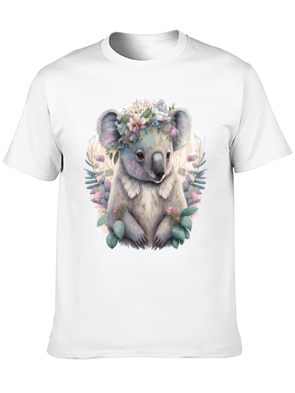 Koala Flower Crown Graphic Tee