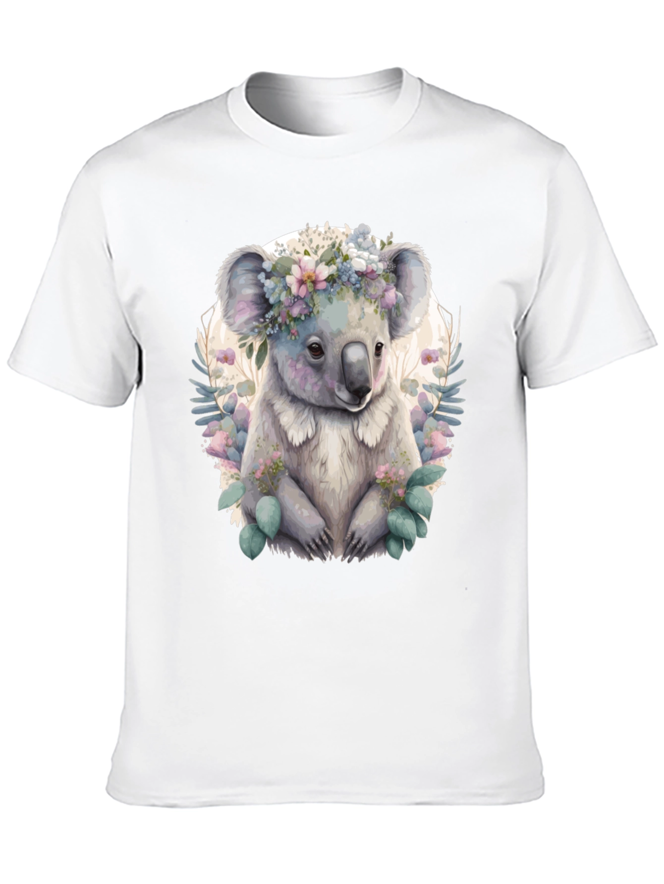 Koala Flower Crown Graphic Tee