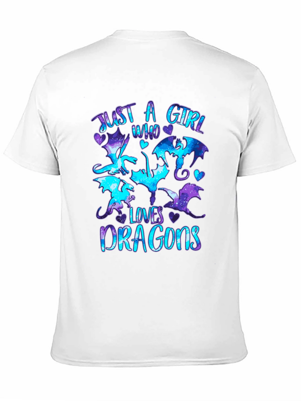Just a Girl Who Loves Dragons T-Shirt