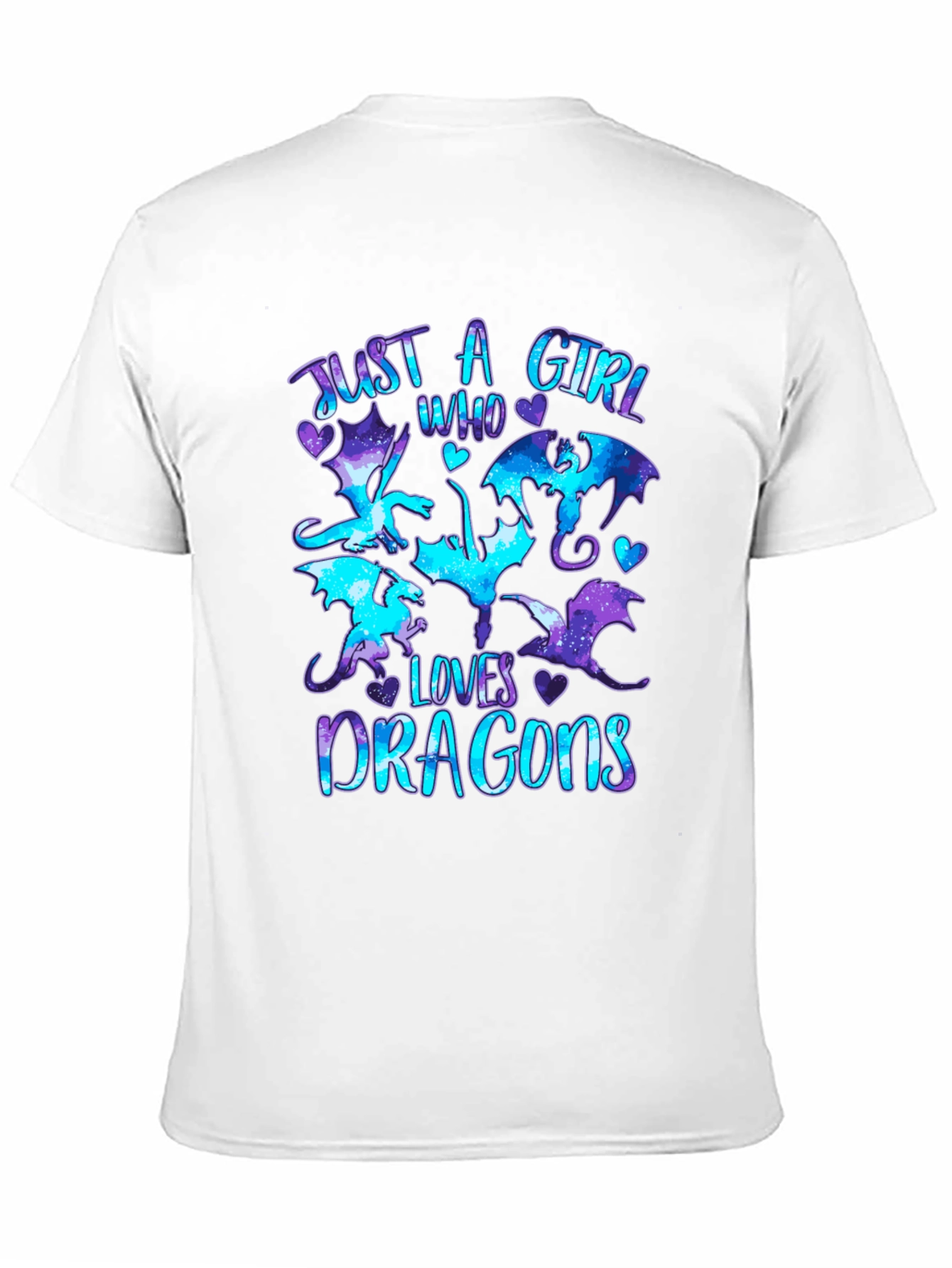 Just a Girl Who Loves Dragons T-Shirt