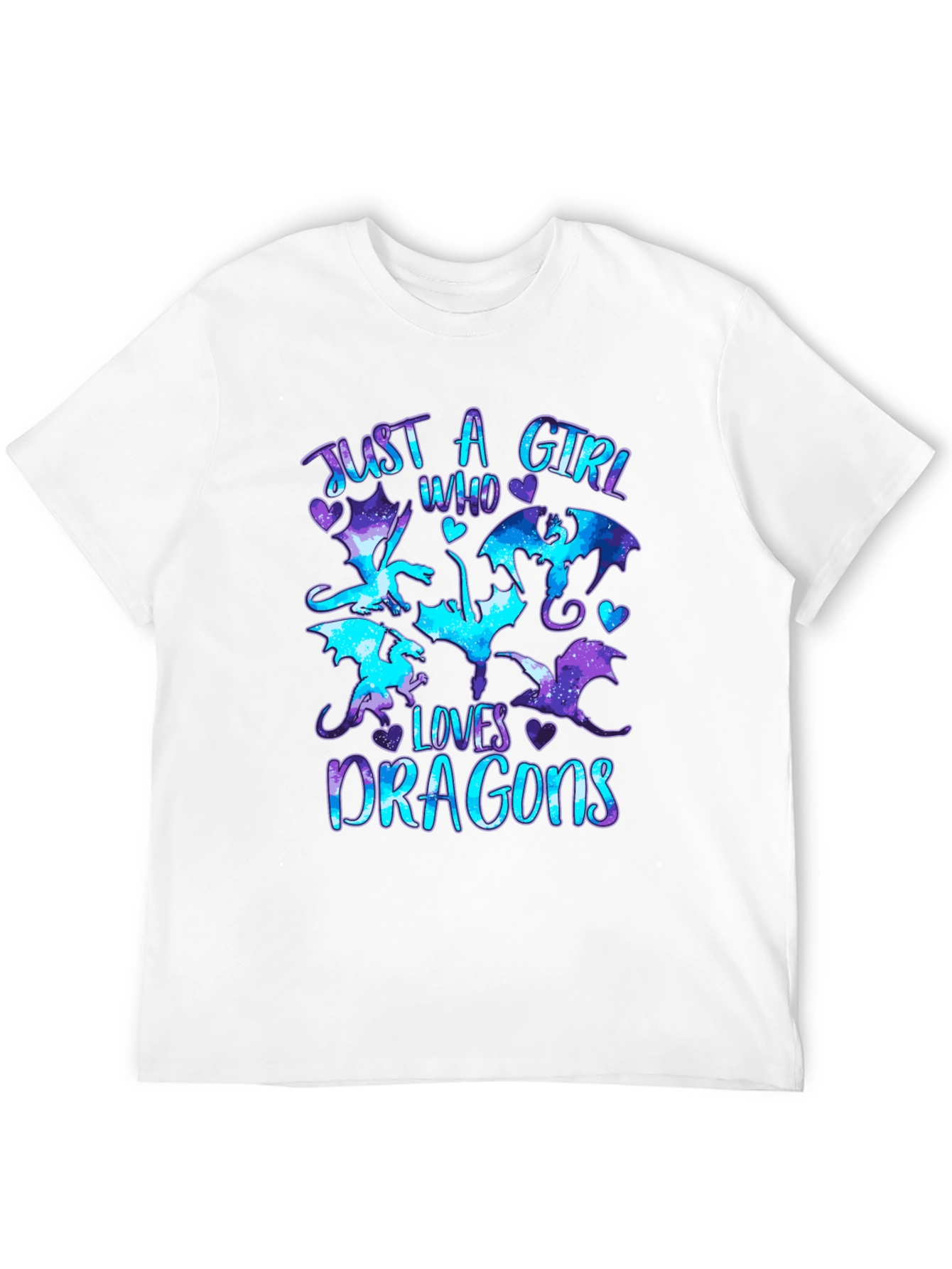 Just a Girl Who Loves Dragons T-Shirt