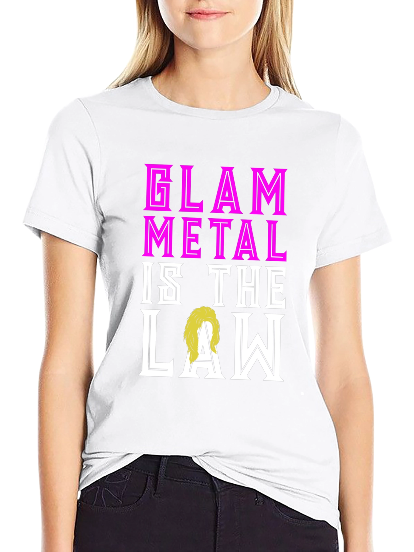 Glam Metal is the Law T-Shirt