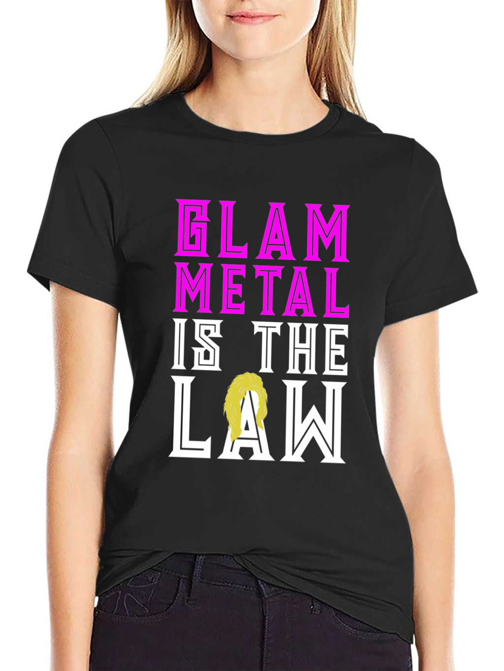 Glam Metal is the Law T-Shirt