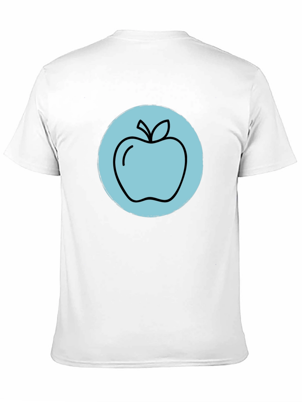 Apple Graphic Black T-Shirt