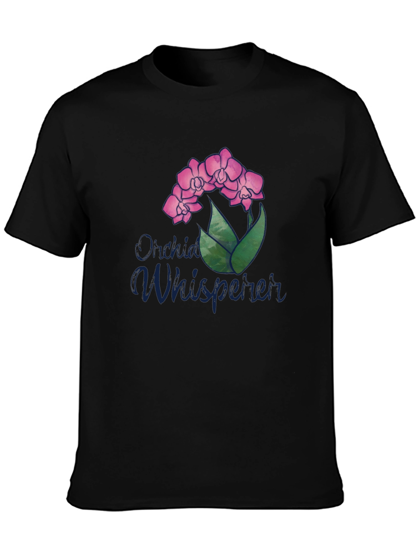 Orchid Whisperer T-Shirt - Floral Design