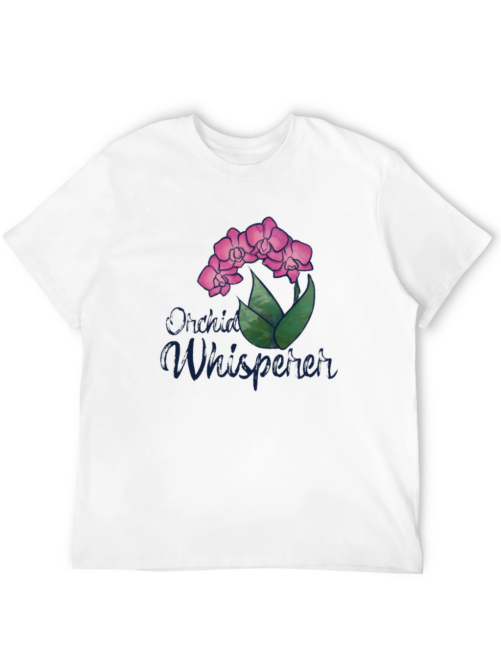 Orchid Whisperer T-Shirt - Floral Design