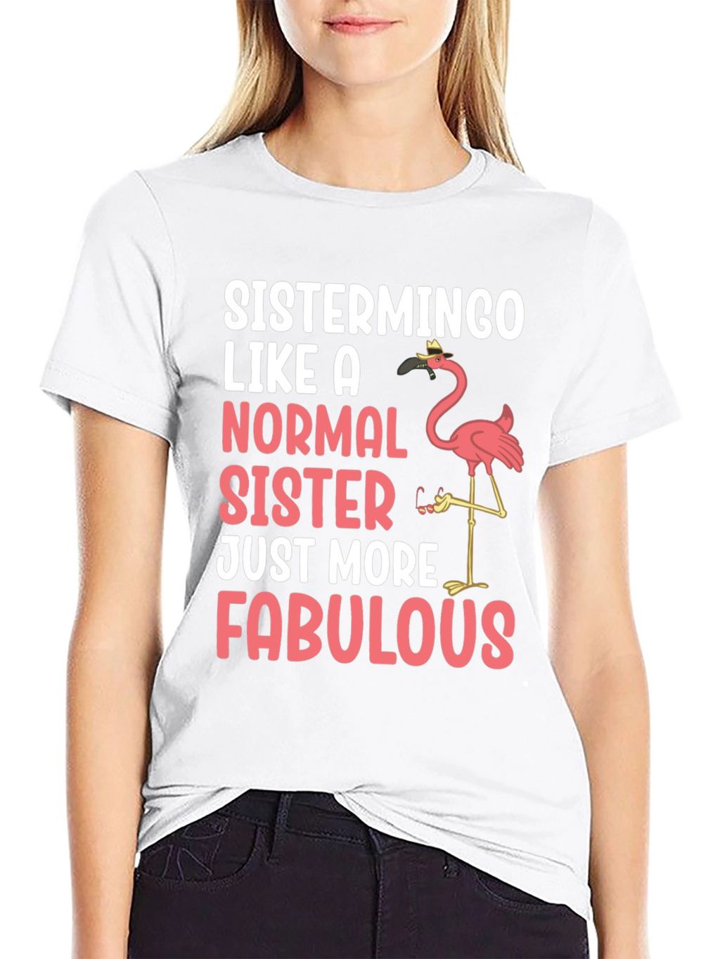 Sistermingo Fabulous Sister Graphic Tee