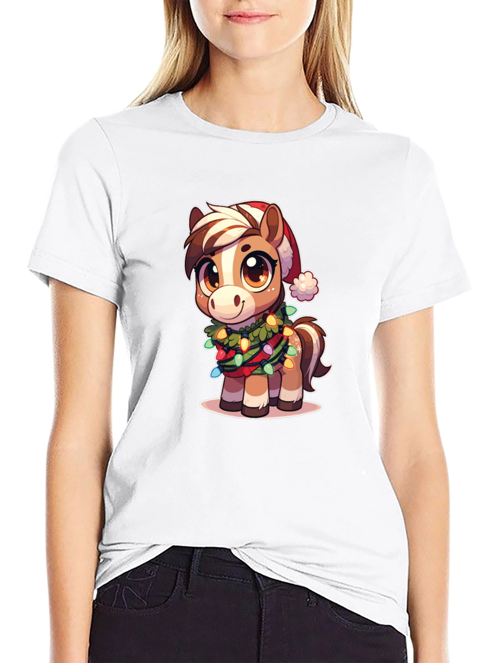 Festive Horse Graphic Tee