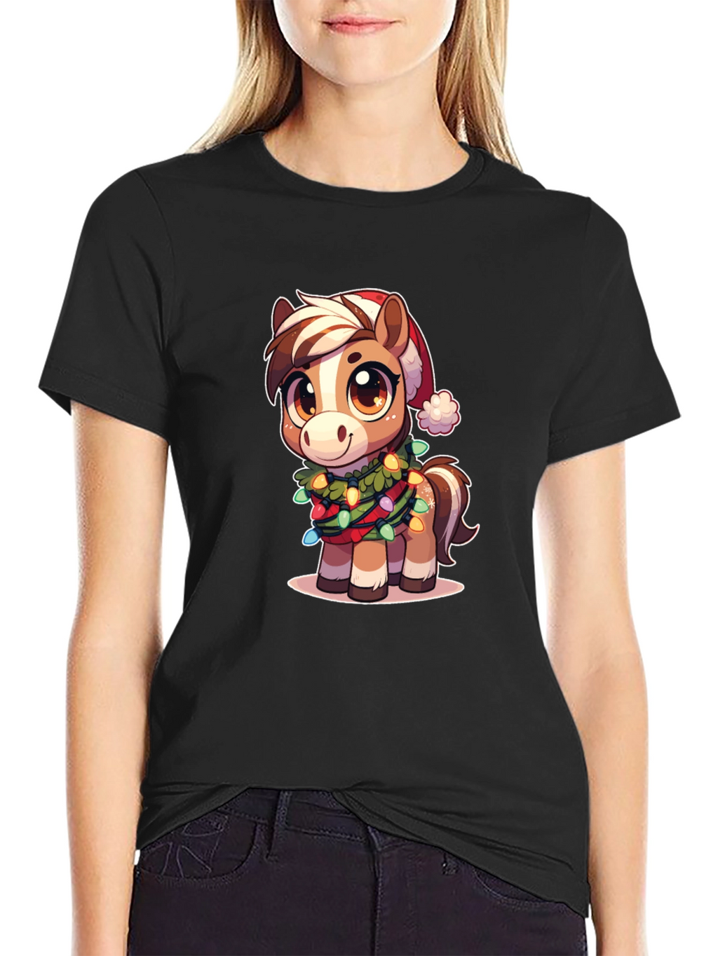 Festive Horse Graphic Tee