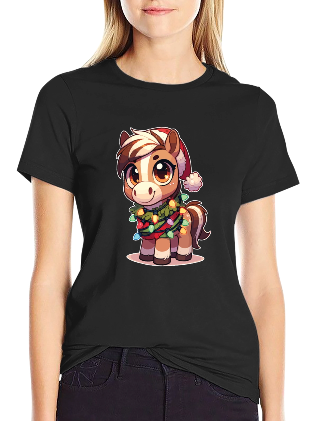 Festive Horse Graphic Tee
