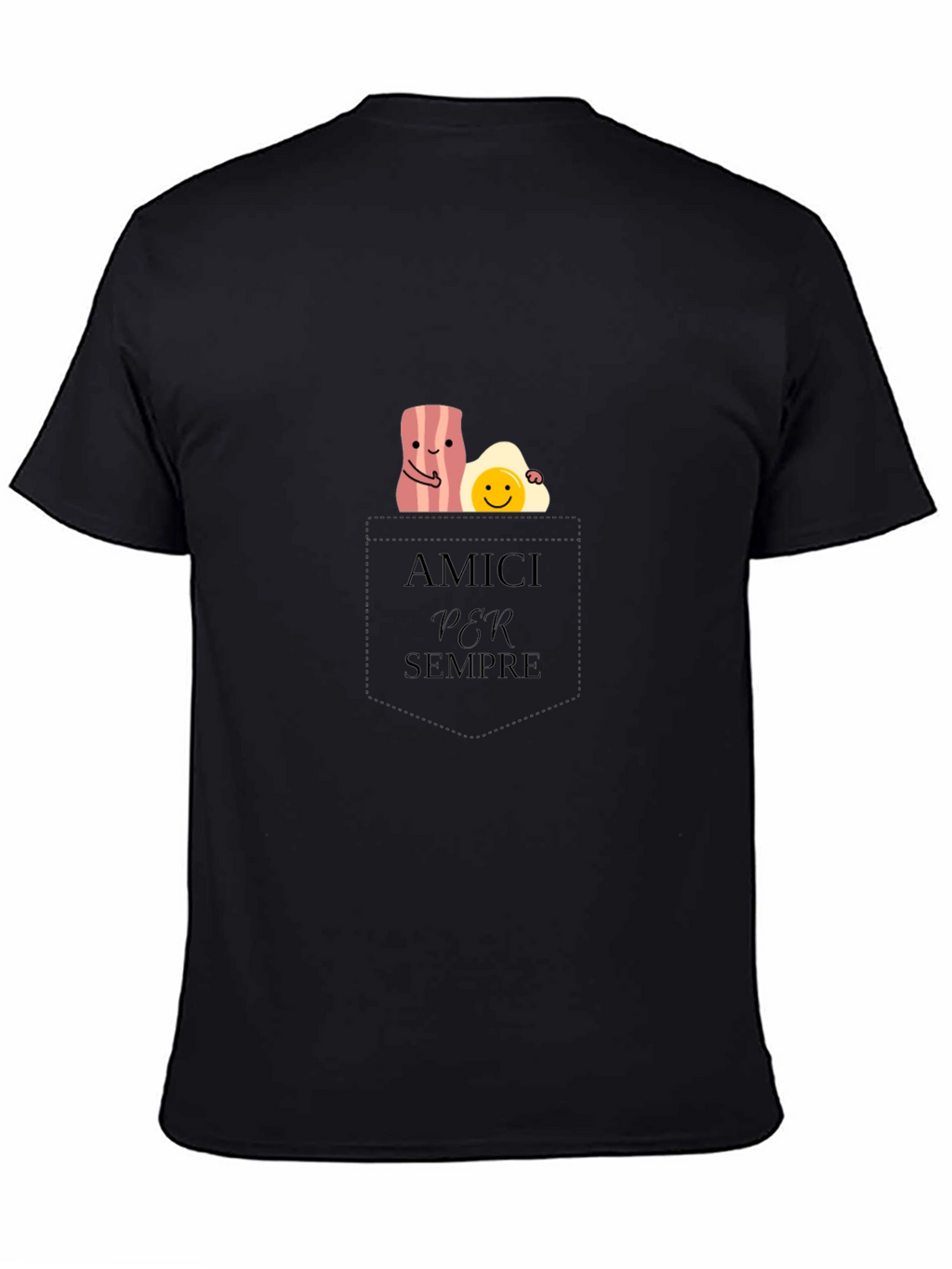 Amici Per Sempre Graphic Tee - Bacon & Egg