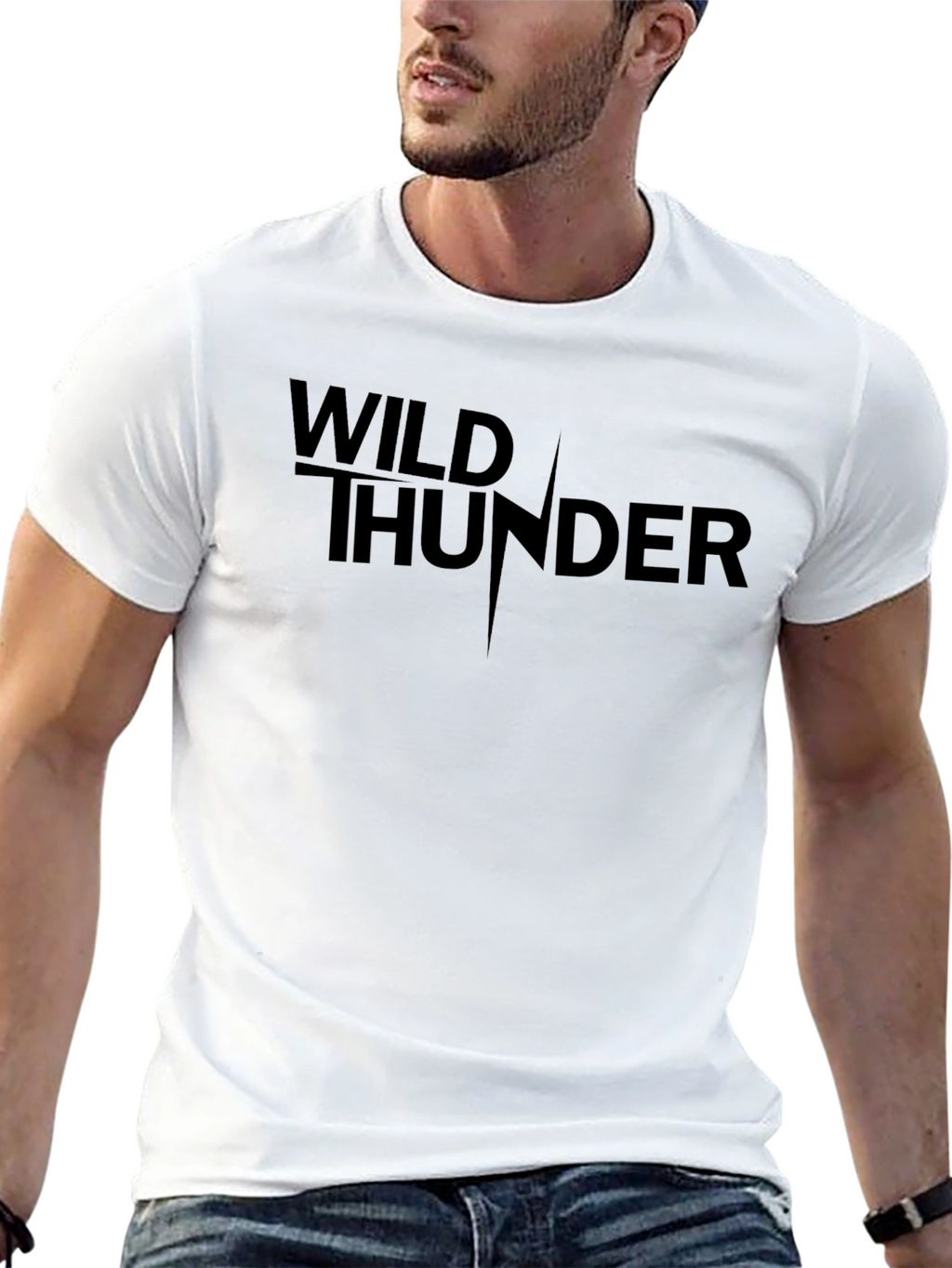 Wild Thunder Graphic Tee - Black T-Shirt