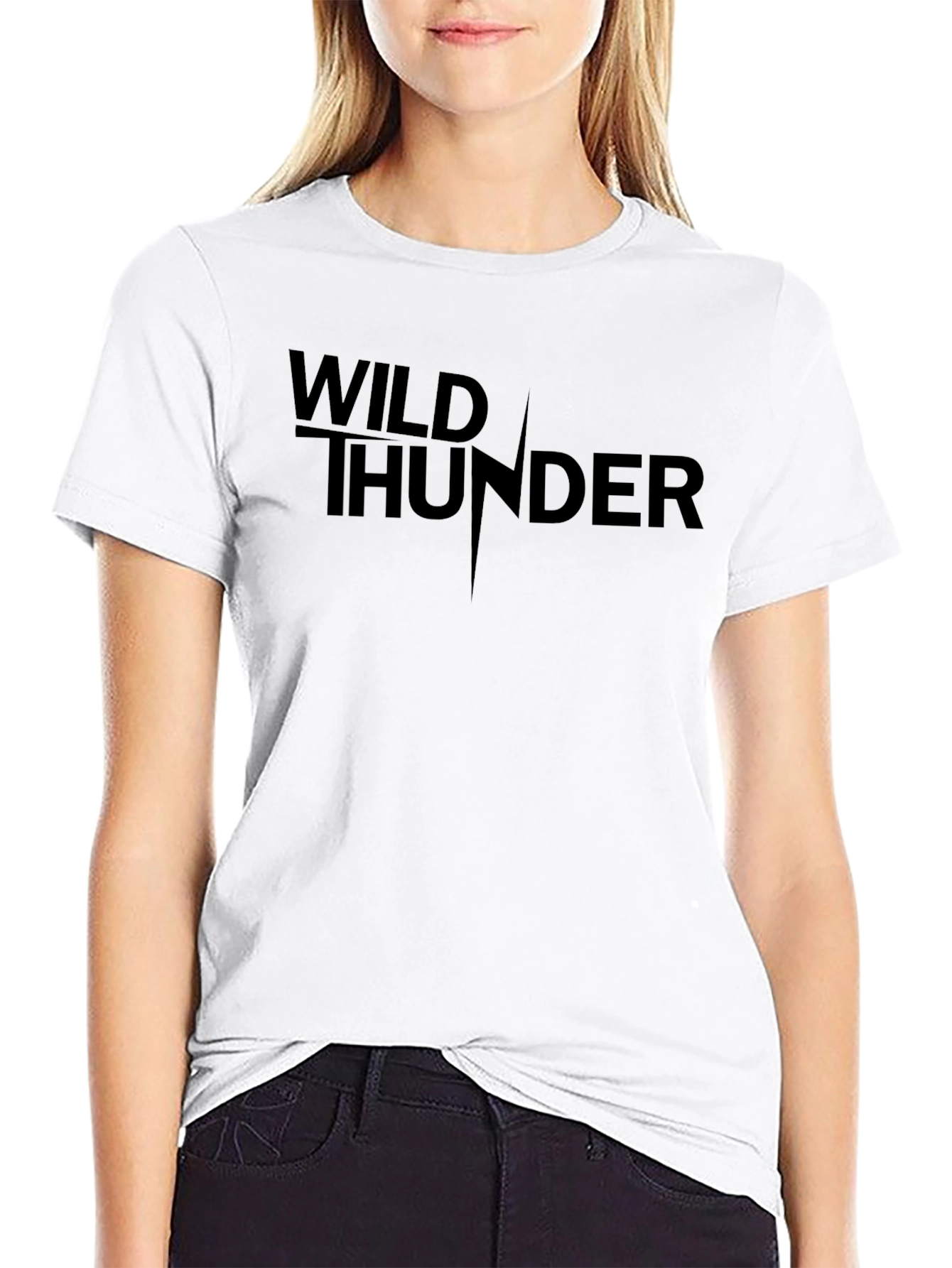 Wild Thunder Graphic Tee - Black T-Shirt