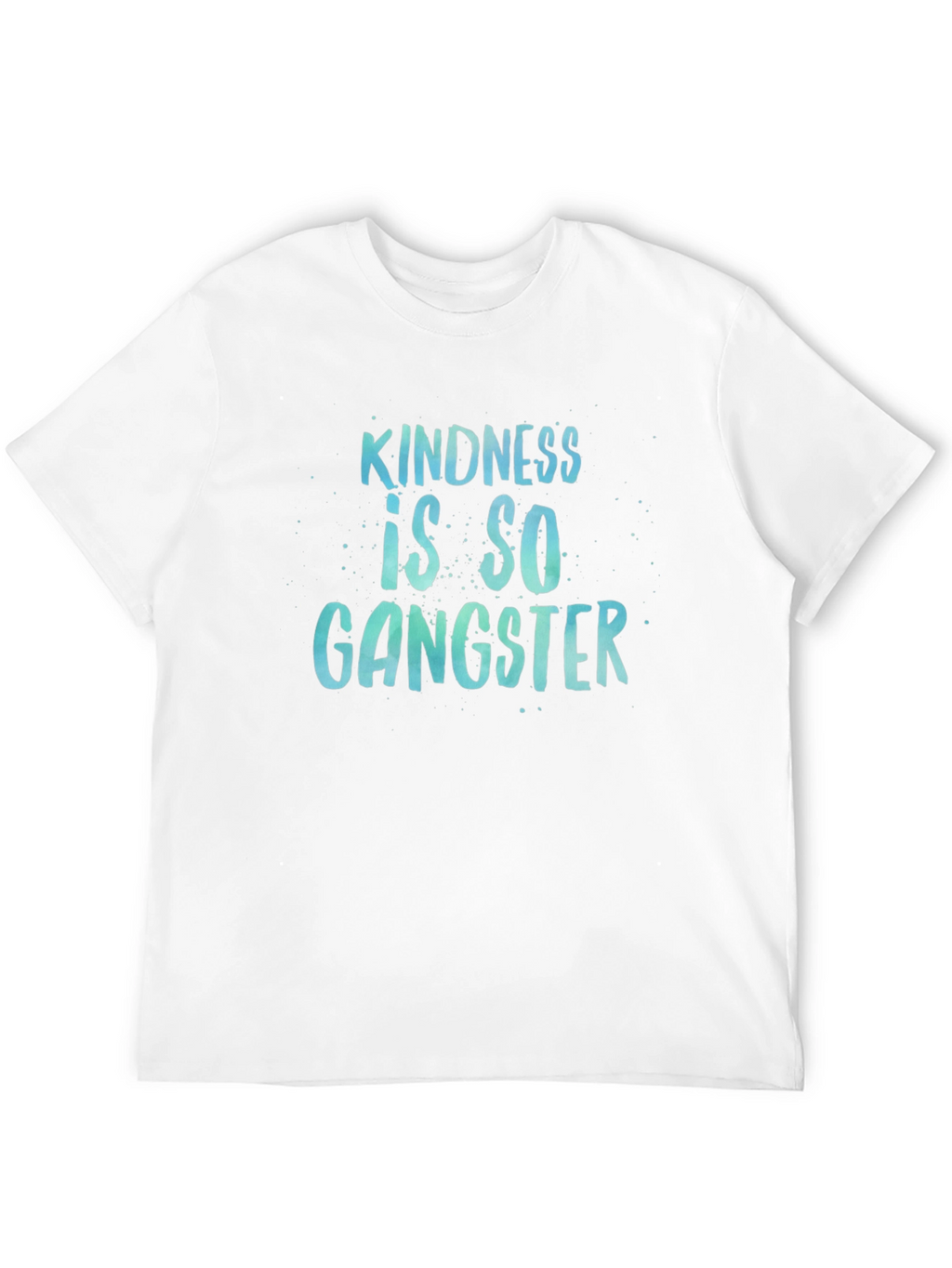 Kindness is So Gangster Black T-Shirt