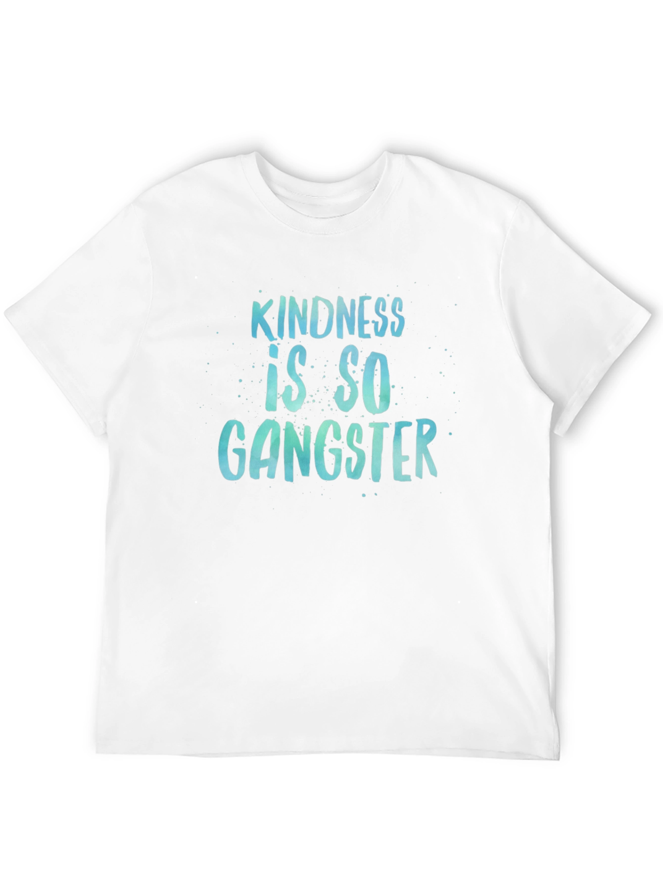 Kindness is So Gangster Black T-Shirt
