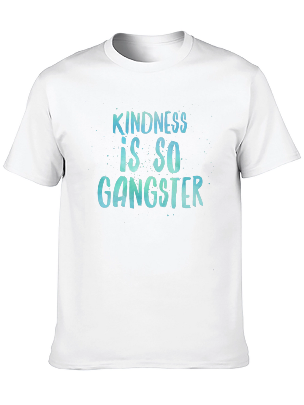 Kindness is So Gangster Black T-Shirt