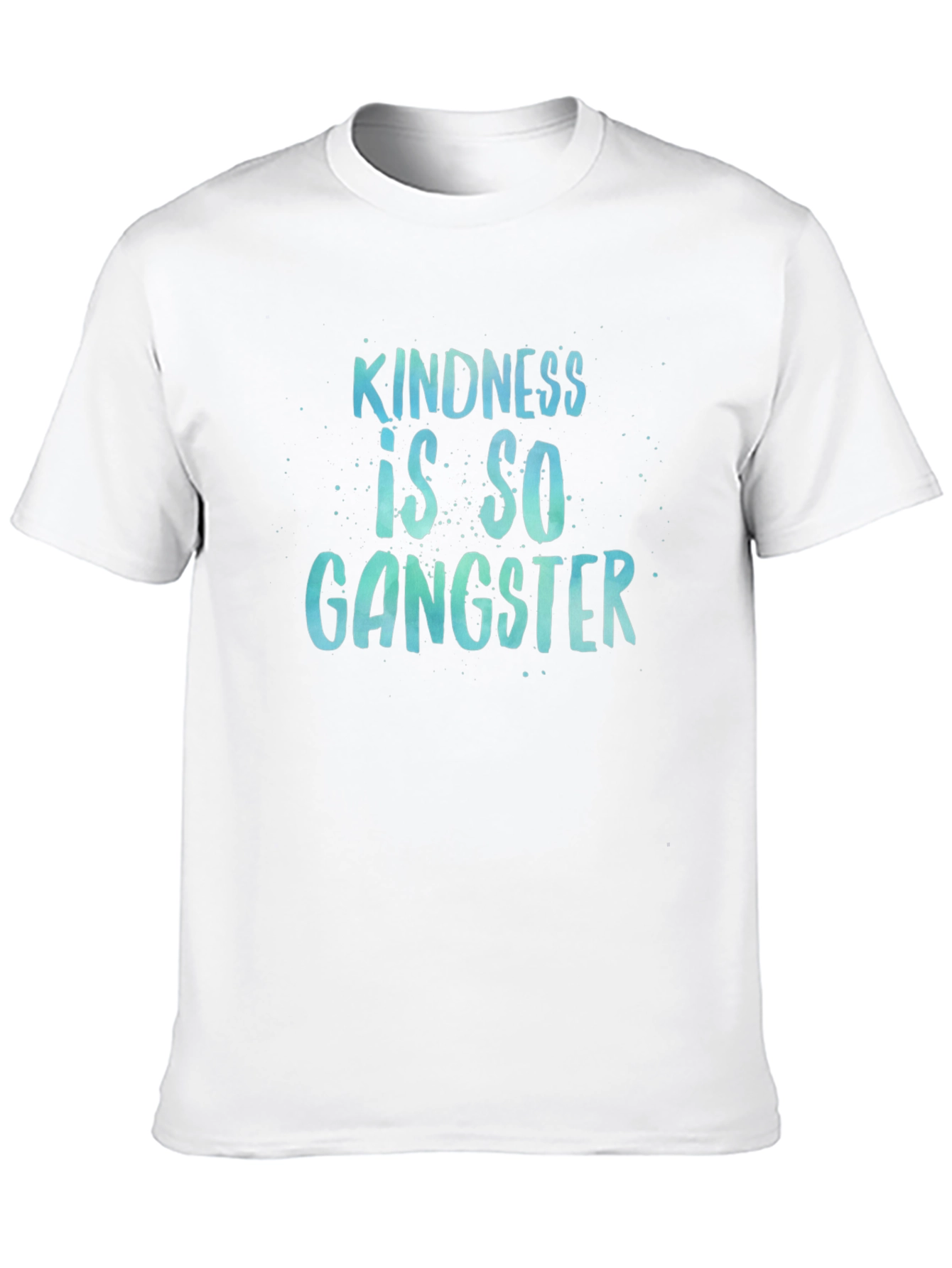 Kindness is So Gangster Black T-Shirt