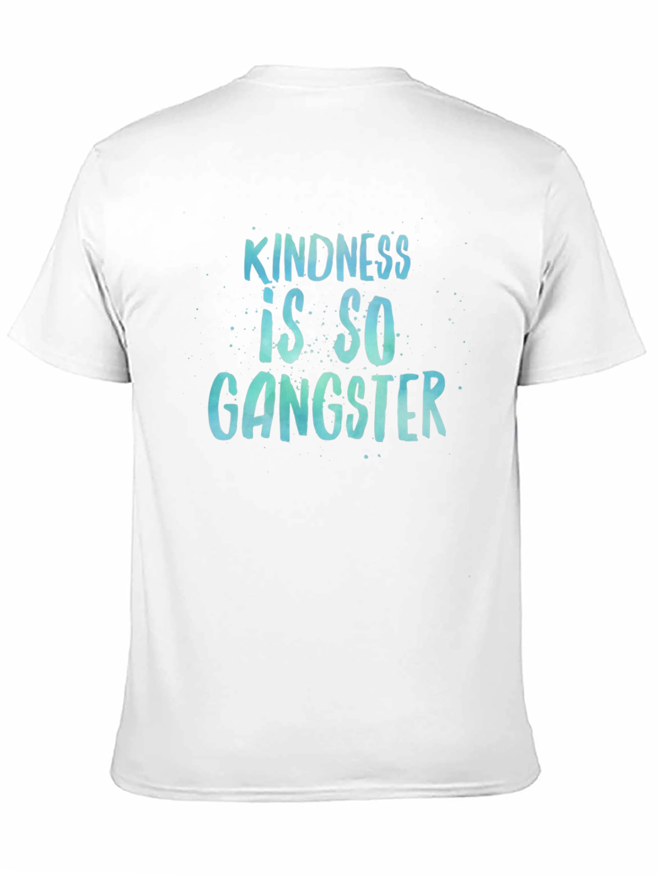 Kindness is So Gangster Black T-Shirt